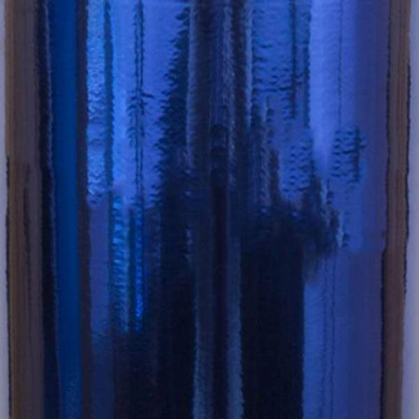 Зеркальный Синий Хром