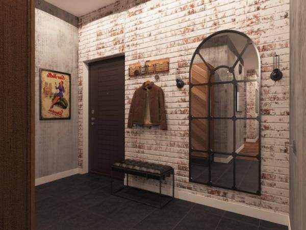 Зеркало INDUSTRIAL в стиле Лофт