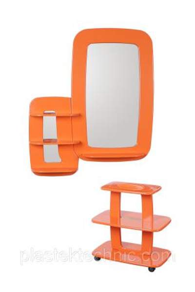 Зеркало в парикмахерский зал "Лео"