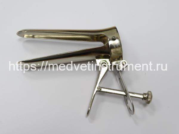 Зеркало влагалищное двухстворчатое по Куско №1