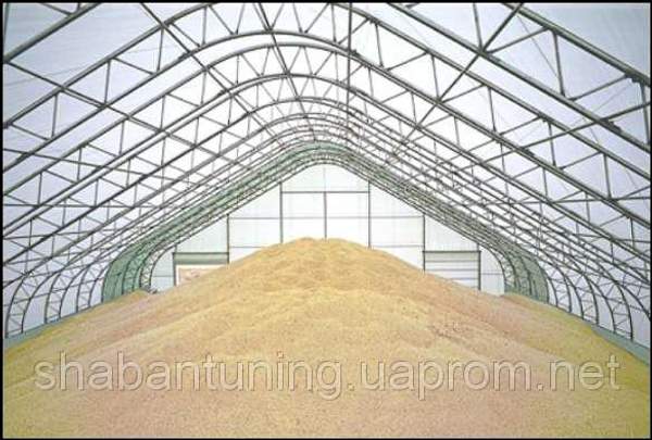 Зернохранилища: быстро возводимые легкие конструкции
