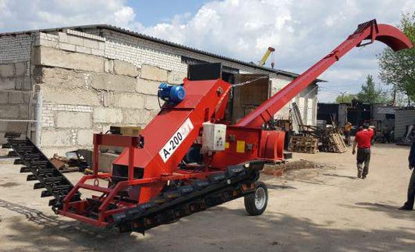 Зернометатель 200 т/ч