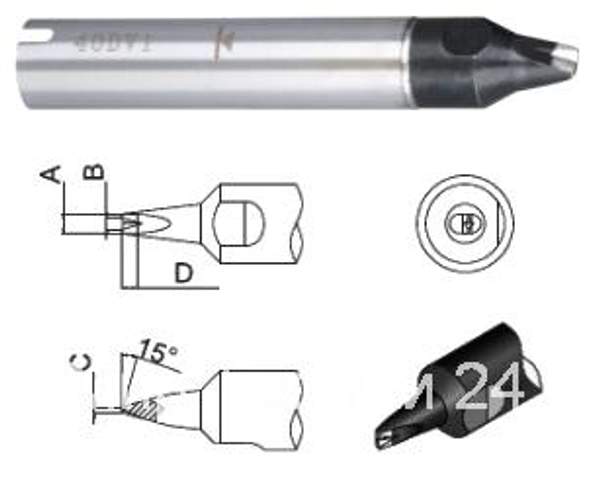 Жало 911G-20DV1 SOLDERING ROBOT TIP