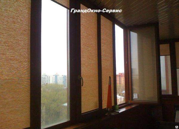 Жалюзи на окна балкона