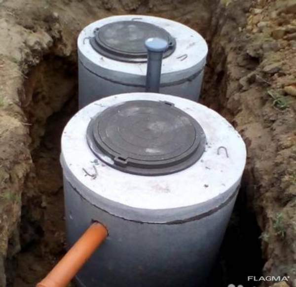 Железобетонные кольца под канализацию септик для дома