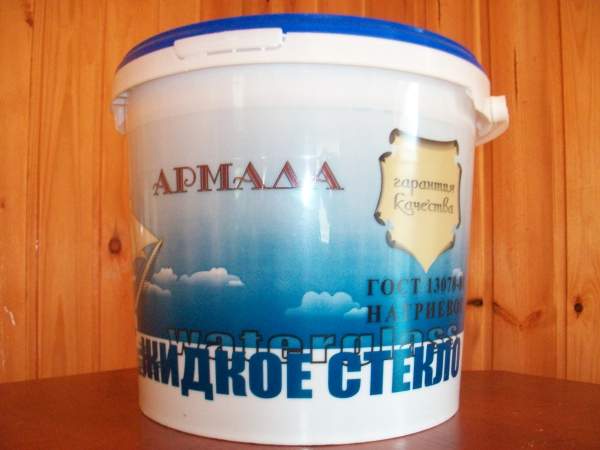 Жидкое стекло (бак 45кг)