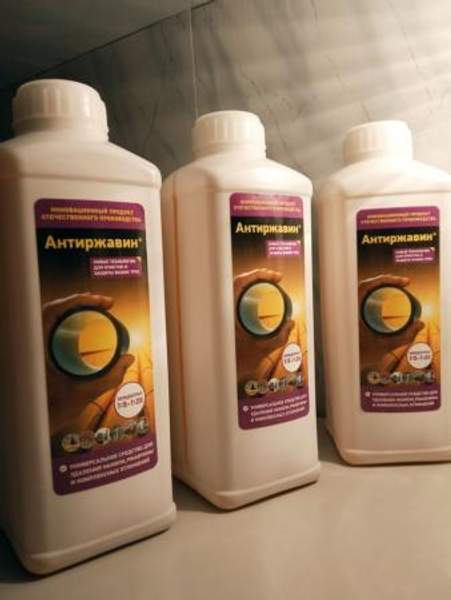 Жидкость для промывки теплообменников и труб - Антиржавин 3 л. (концентрат)
