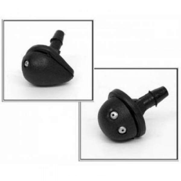 Жиклер ВАЗ-2101-09 омывателя двойной круглый с фиксатором черный