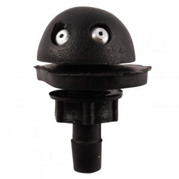 Жиклер ВАЗ-2101-09 омывателя двойной круглый с гайкой черный