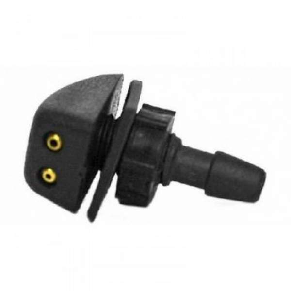 Жиклер ВАЗ-2101-09 омывателя двойной квадрат с гайкой черный