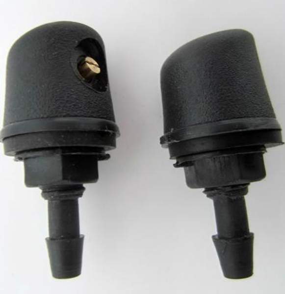 Жиклер ВАЗ-2101-09 омывателя веерный дождь с гайкой черный