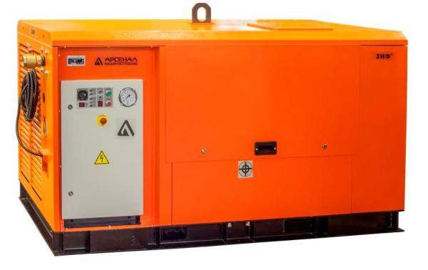 ЗИФ Станция компрессорная электрическая ЗИФ-СВЭ-10,6/0,7 в кожухе