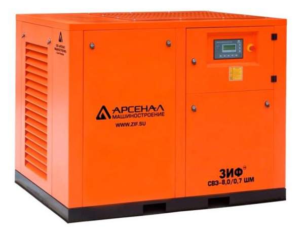 ЗИФ Станция компрессорная электрическая ЗИФ-СВЭ-8,0/0,7 ШМ