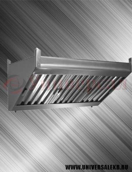 Зонт вытяжной из нержавеющей стали