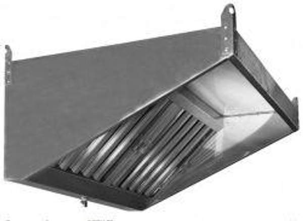 Зонт вытяжной ЗВН02 800х1200х500