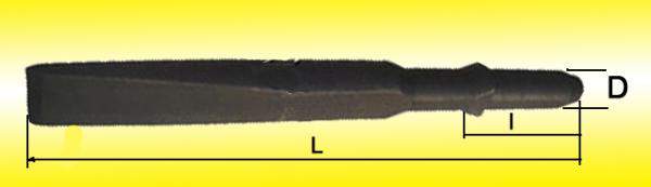 Зубило ИП 4126 Сталь 6ХС (9ХС) Длина: 250 мм