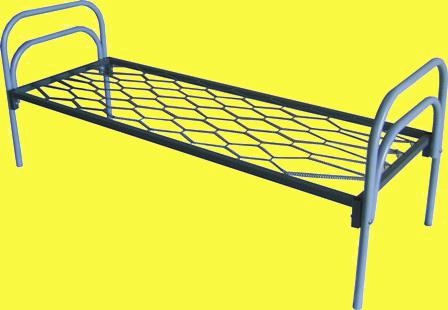 Полуторные кровати металлические, кровати одноярусные, двухъярусные, опт. — фото 2