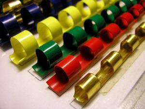 Пружины для переплета пластик 21 кольцо 8 мм