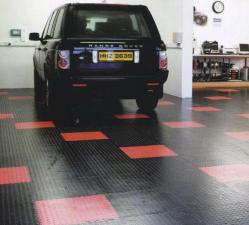 Модульная плитка ПВХ унипол - прочные сборные пластиковые полы — фото 2