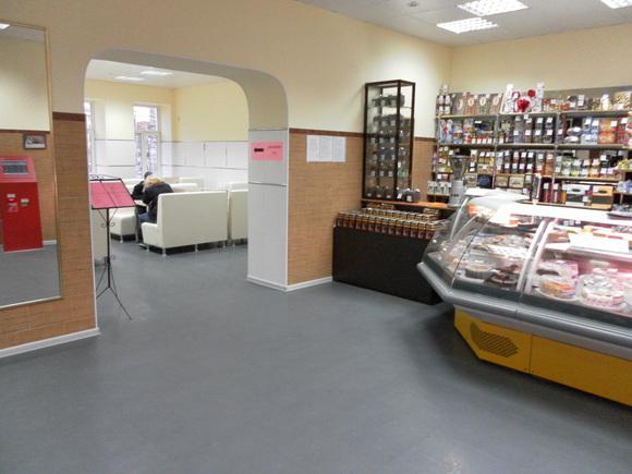 Плитка ПВХ напольная «Унипол - Мини» полы для магазина,       аптеки,       зала. — фото 2