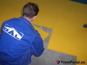 Плитка ПВХ унипол для склада,      гаража,      автосервиса,      цеха,      загородного дома и офиса.