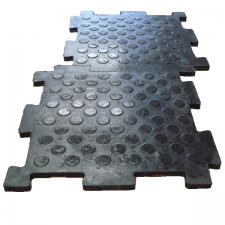 Покрытие из резиновых плиток для пола ангара,      склада,      гаража,      бокса,      тренажерного зала
