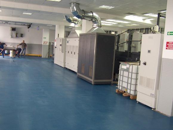 Модульная плитка ПВХ "Техно - 7 мм" полы для пищевого цеха — фото 3