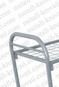 Manufacturer Кровать металлическая усиленная (1 перемычки + лестница с ограничителем) "3КС-0У"