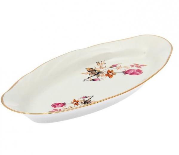 Столовый сервиз 37 предметов "Голландская роза" 2 вида тарелок, на 12 персон — фото 3