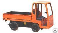 Электротележка 3тн шины пневмо ЕТ-30132-01 с кабиной, с бортами