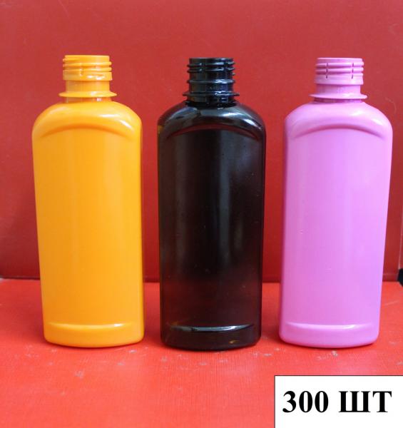 Бутылка ПЭТ прозрачная 0,3 л горло 28мм,        (300)