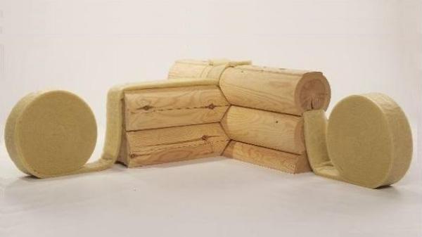 Межвенцовый утеплитель для оцилиндрованного и неоцилиндрованного бревна AVATERM и ПОЛИТЕРМ — фото 4