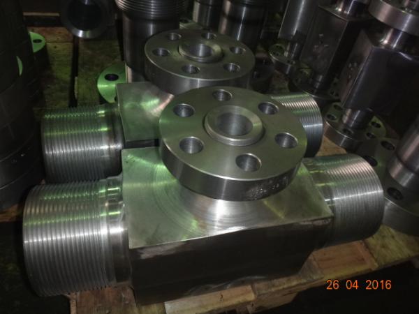 Тройник с фланцами ГОСТ 22801-83 Ру до 100МПа - нам доверяет ГАЗПРОМ — фото 3