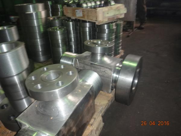 Тройник с фланцами ГОСТ 22801-83 Ру до 100МПа - нам доверяет ГАЗПРОМ — фото 4