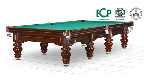 Бильярдный стол "Turin" 12 ф (темный янтарь)