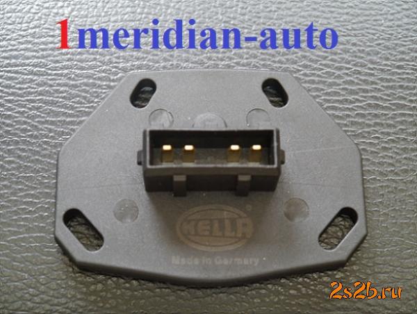 потенциометр дроссельной заслонки моно впрыска ДПДЗ,  датчик,  4-х контактный HME1254 — фото 2