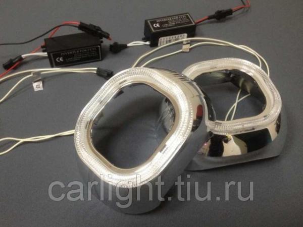 Маски бленды Crown B-4/2 с ангельскими глазками к 3 дюймовым линзам — фото 2