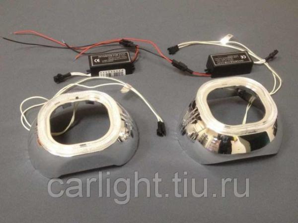 Маски бленды Crown B-4/2 с ангельскими глазками к 3 дюймовым линзам — фото 3