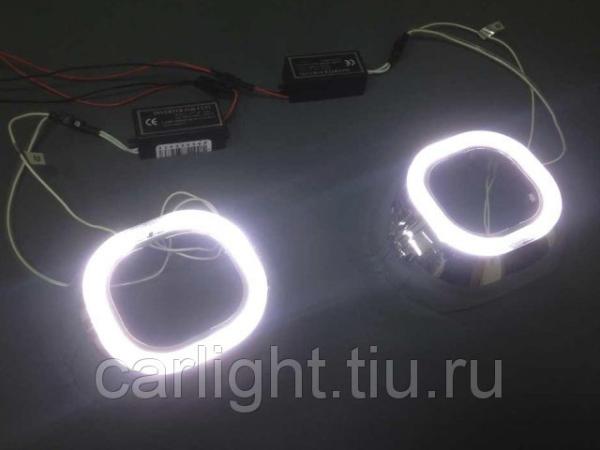 Маски бленды Crown B-4/2 с ангельскими глазками к 3 дюймовым линзам — фото 5