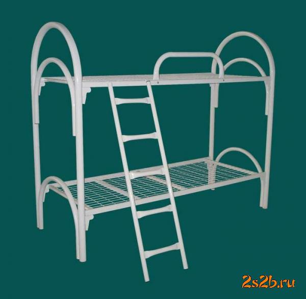 Кровати металлические одноярусные от 750 руб,  кровати двухъярусные от 1400 руб — фото 3