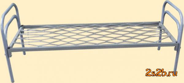 металлические кровати оптом от производителя, кровати металлические для бытовок и турбаз, металлические кровати для больниц, опт — фото 2