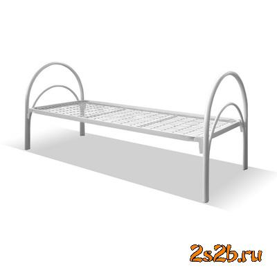 кровати металлические для гостиниц и лагерей, металлические кровати одноярусные и двухъярусные от производителя