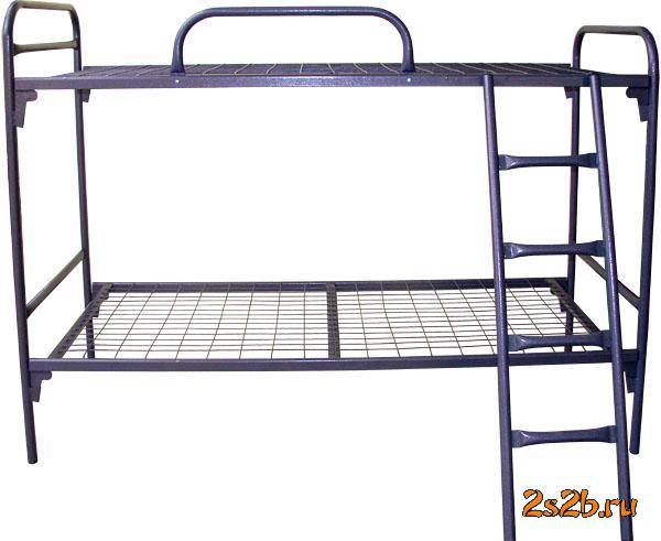 кровати металлические для вагончиков и лагерей, металлические кровати для гостиниц и детдомов, железные кровати для рабочих, опт