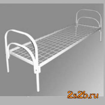 металлические кровати одноярусные и двухъярусные, кровати металлические для гостиниц и лагерей, металлические кровати армейские — фото 2