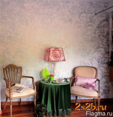 Отделка интерьера декоративной штукатуркой — фото 3