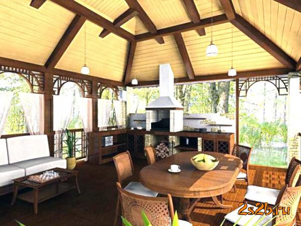 Беседки с мангалом. — фото 3