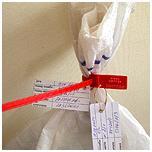 Номерная пластиковая пломба Акула®-М3 для опечатывания мешков — фото 3