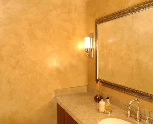 Отделка интерьера венецианской штукатуркой