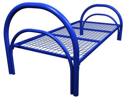 Железные армейские кровати, одноярусные металлические для больниц, бытовок, общежитий, интернатов, школ. От производителя.Опт