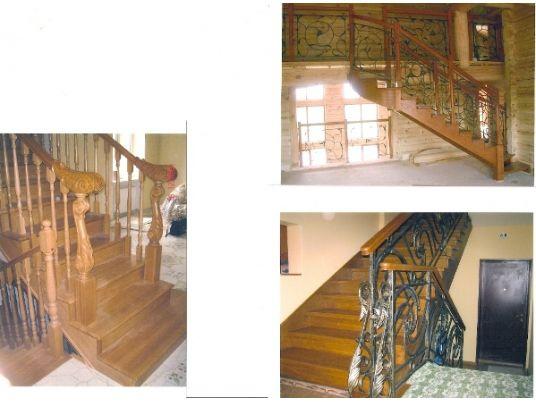 Деревянные лестницы в Люберцах в Москве, в Московской области. — фото 5